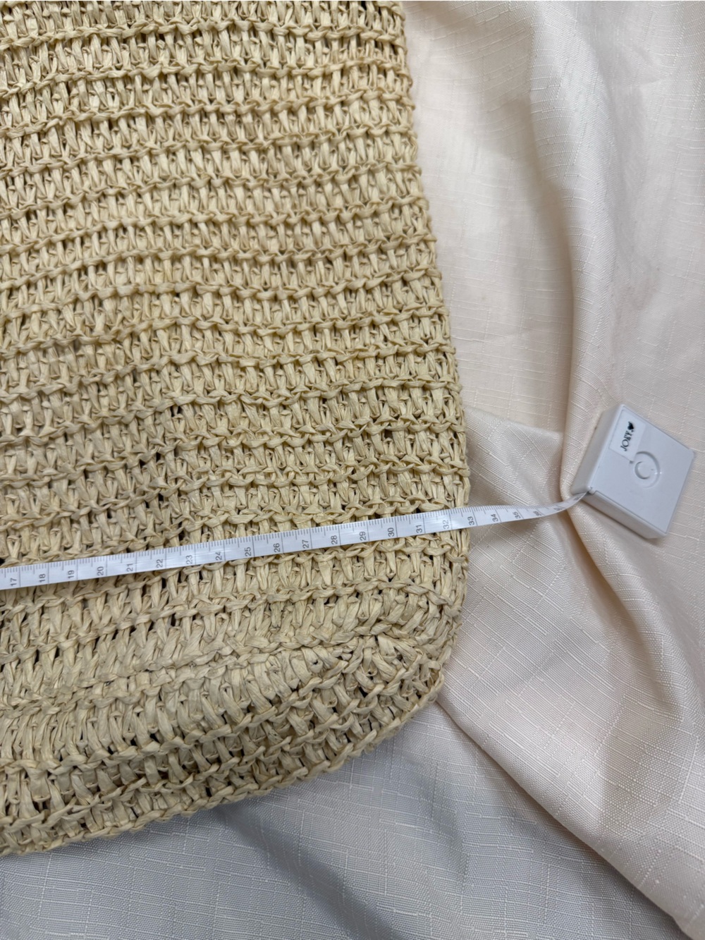 2 Straw Summer Bags | Open Weave Net Straw Bag - Picture 6 of 11